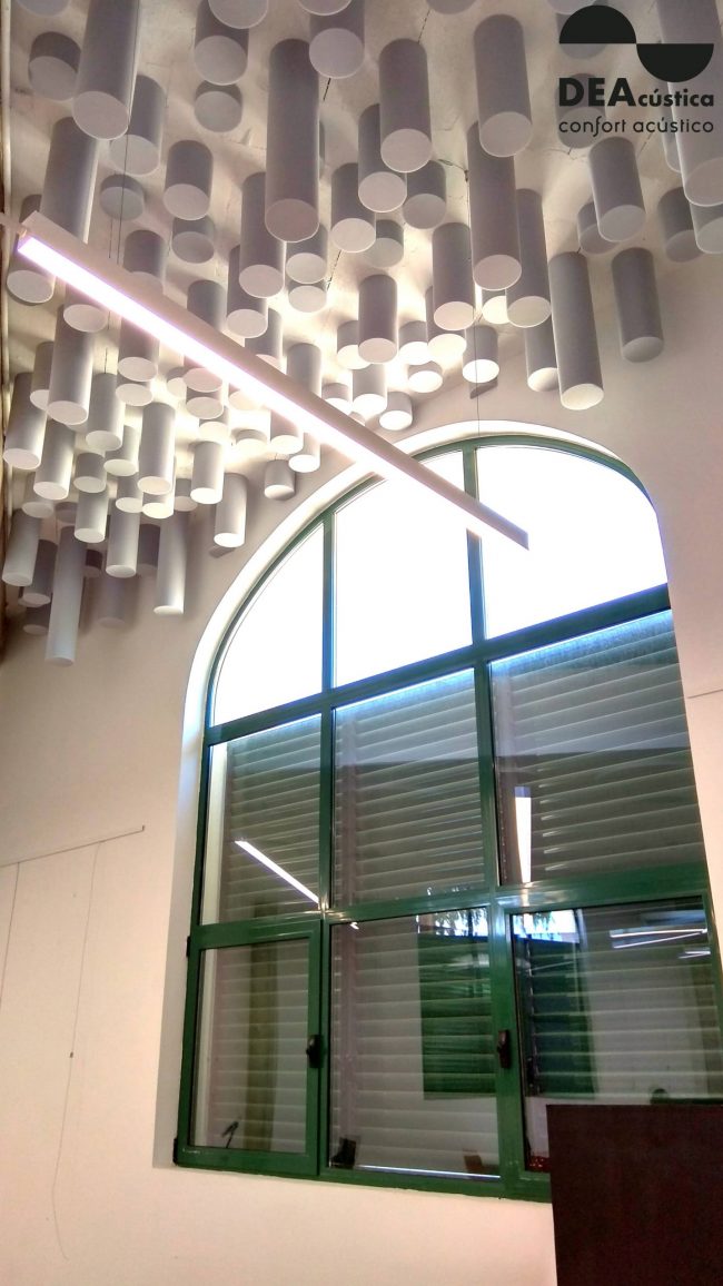 Instalaciones Deacústica. Sala audiovisual.